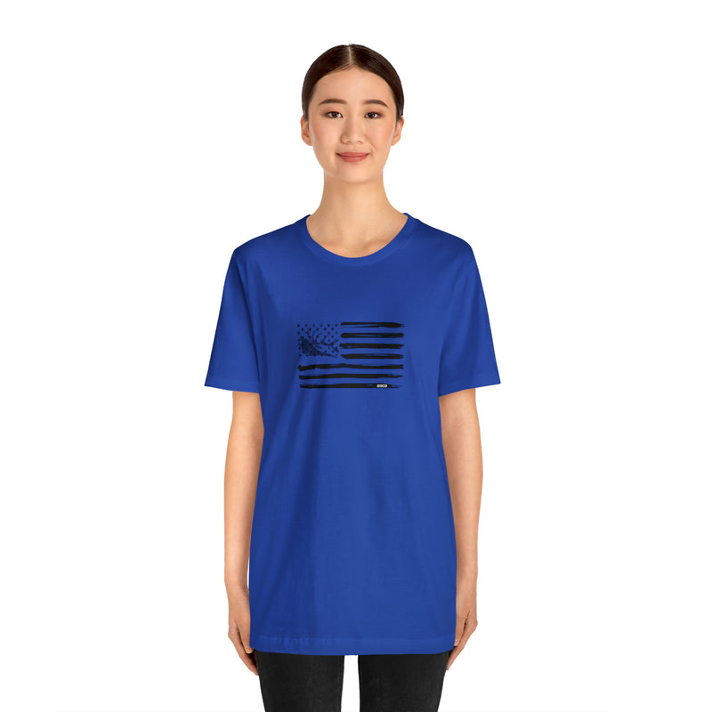 Load image into Gallery viewer, Elk American Flag Tee
