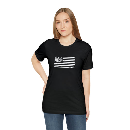 Elk American Flag Tee