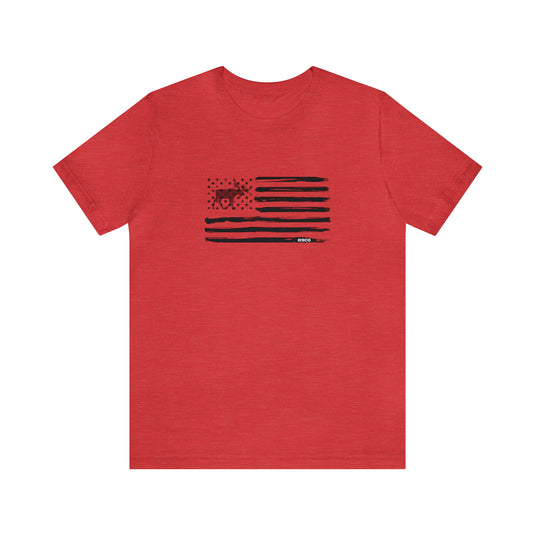 American Flag Moose Tee