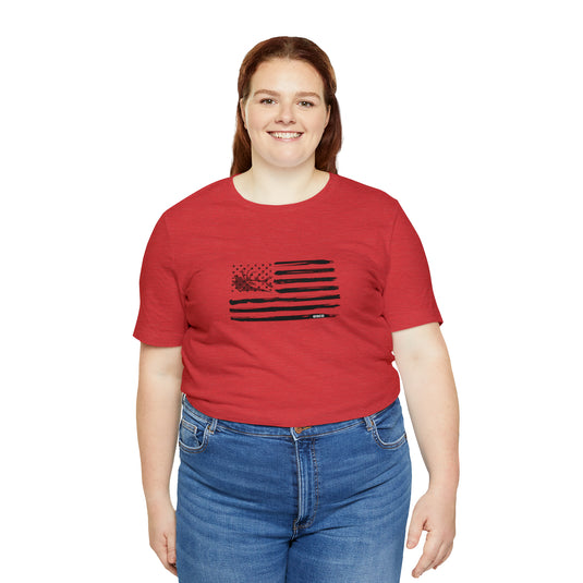 Elk American Flag Tee