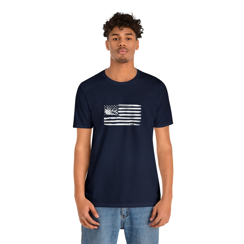 Load image into Gallery viewer, Elk American Flag Tee
