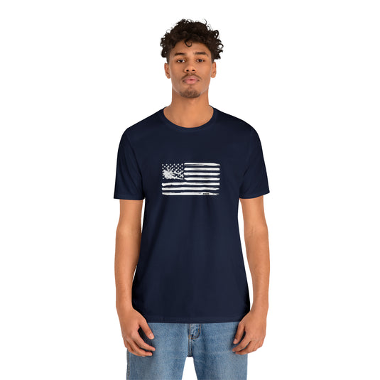 Elk American Flag Tee