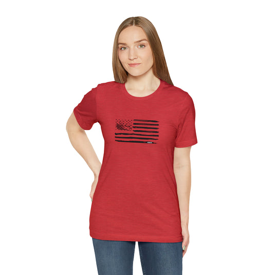 Elk American Flag Tee