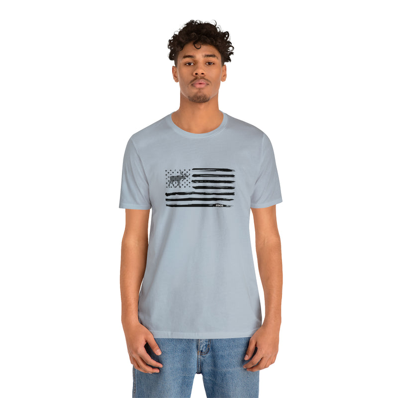 Load image into Gallery viewer, American Flag Moose Tee
