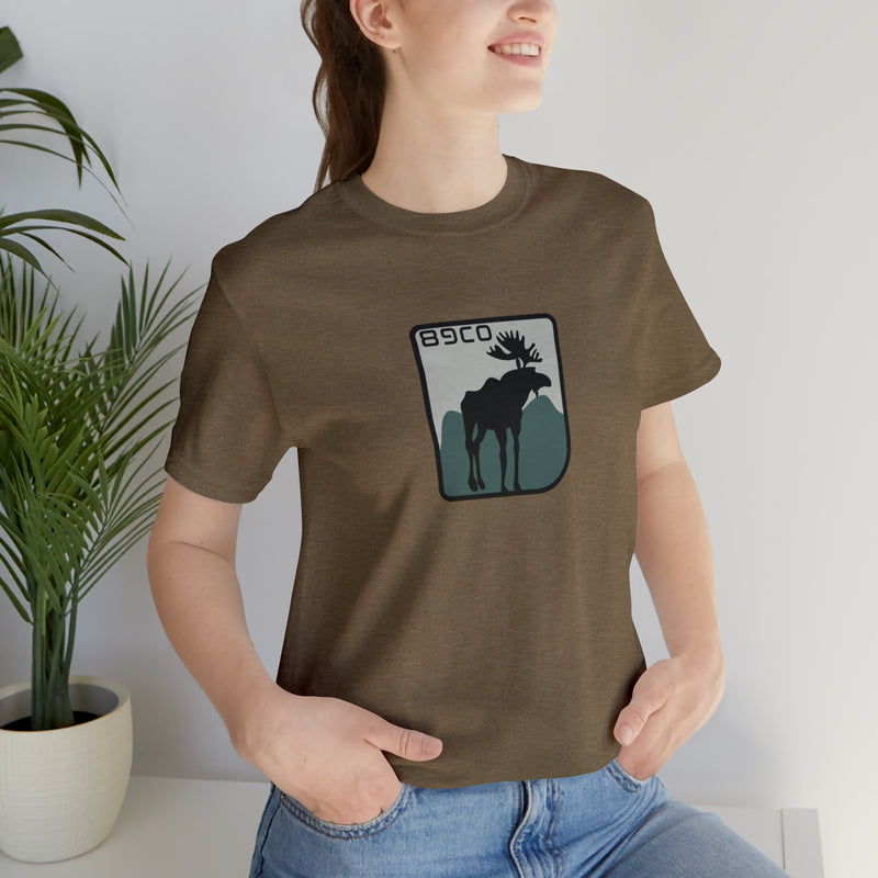 Load image into Gallery viewer, Moose Patch Tee
