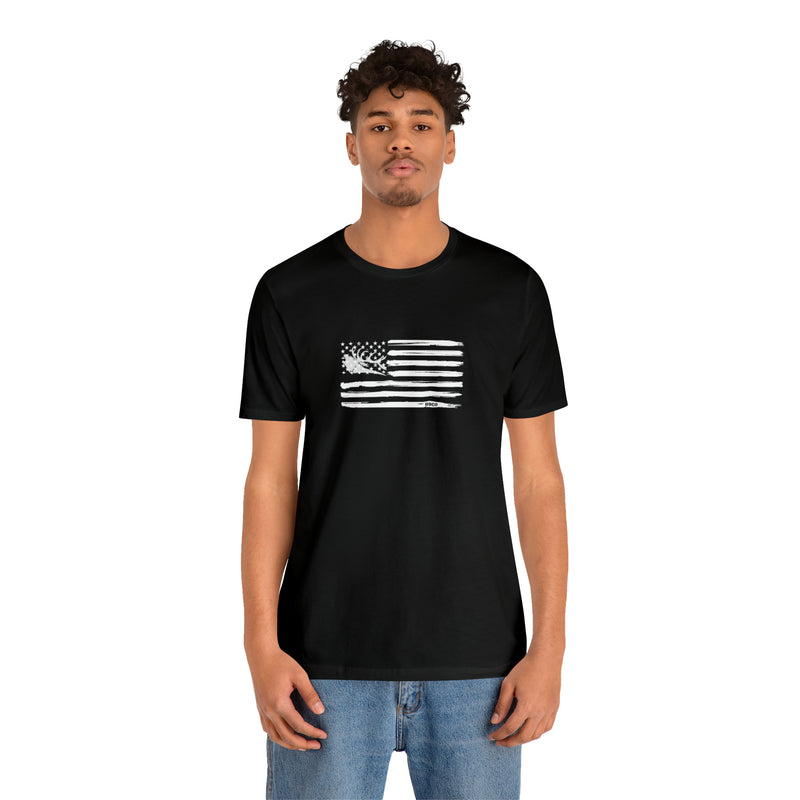 Load image into Gallery viewer, Elk American Flag Tee
