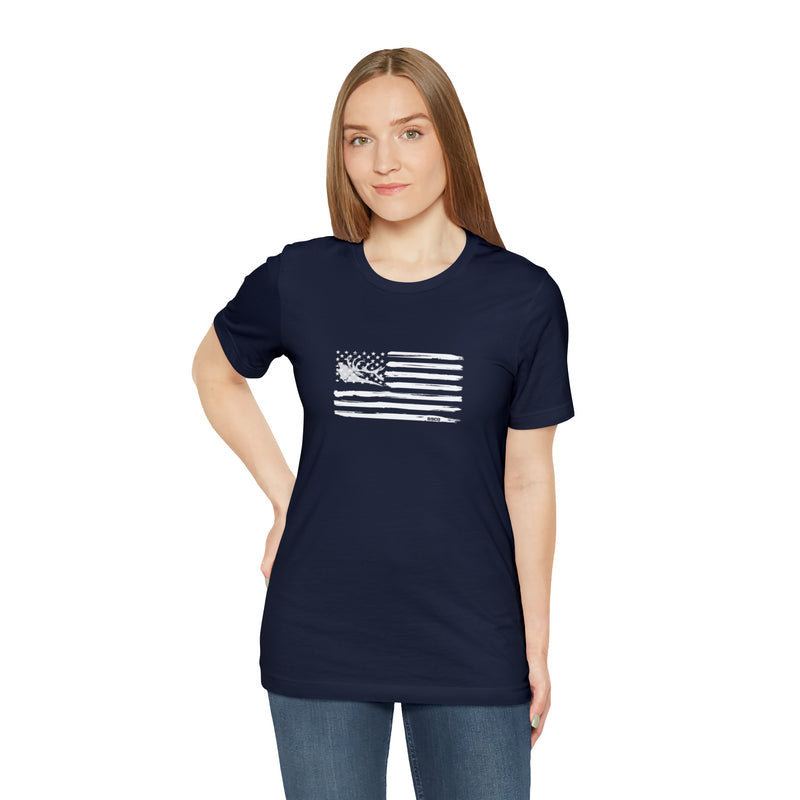 Load image into Gallery viewer, Elk American Flag Tee
