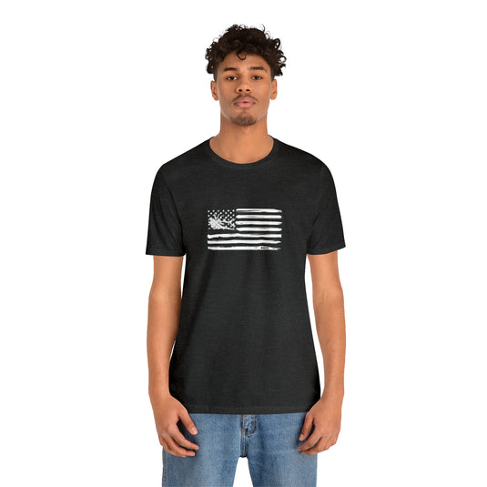 Elk American Flag Tee