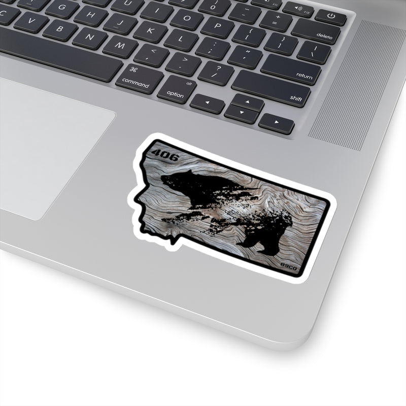 Load image into Gallery viewer, Montana Bear Sticker the 406
