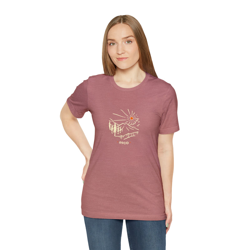 Load image into Gallery viewer, Mountain Sunrise Tee
