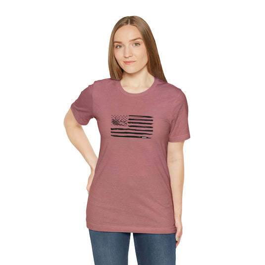 Elk American Flag Tee