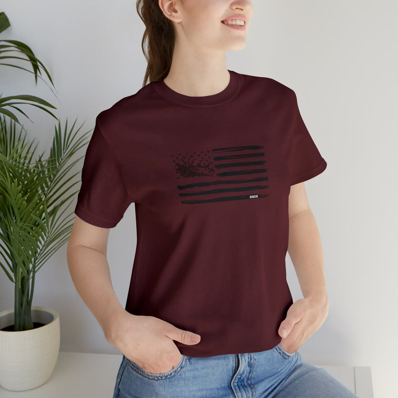 Load image into Gallery viewer, Elk American Flag Tee
