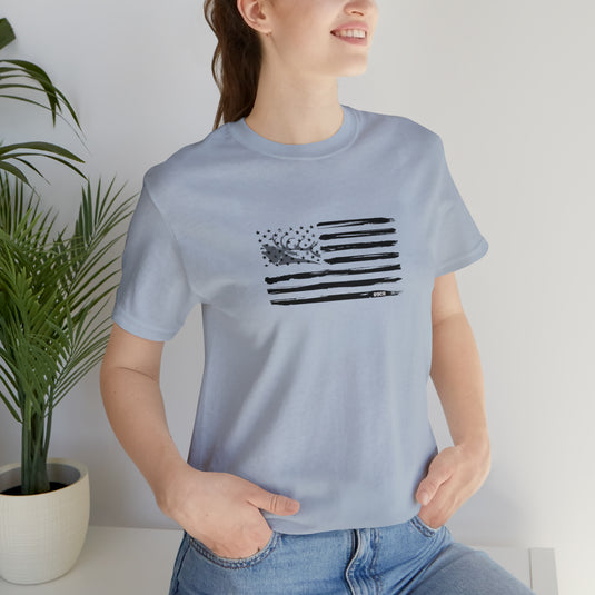 Elk American Flag Tee