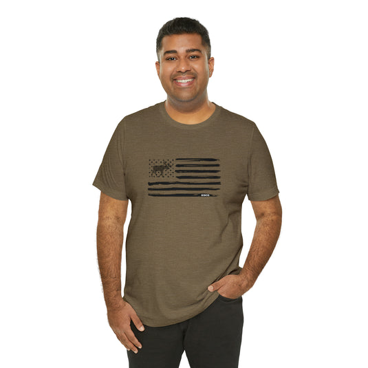 American Flag Moose Tee