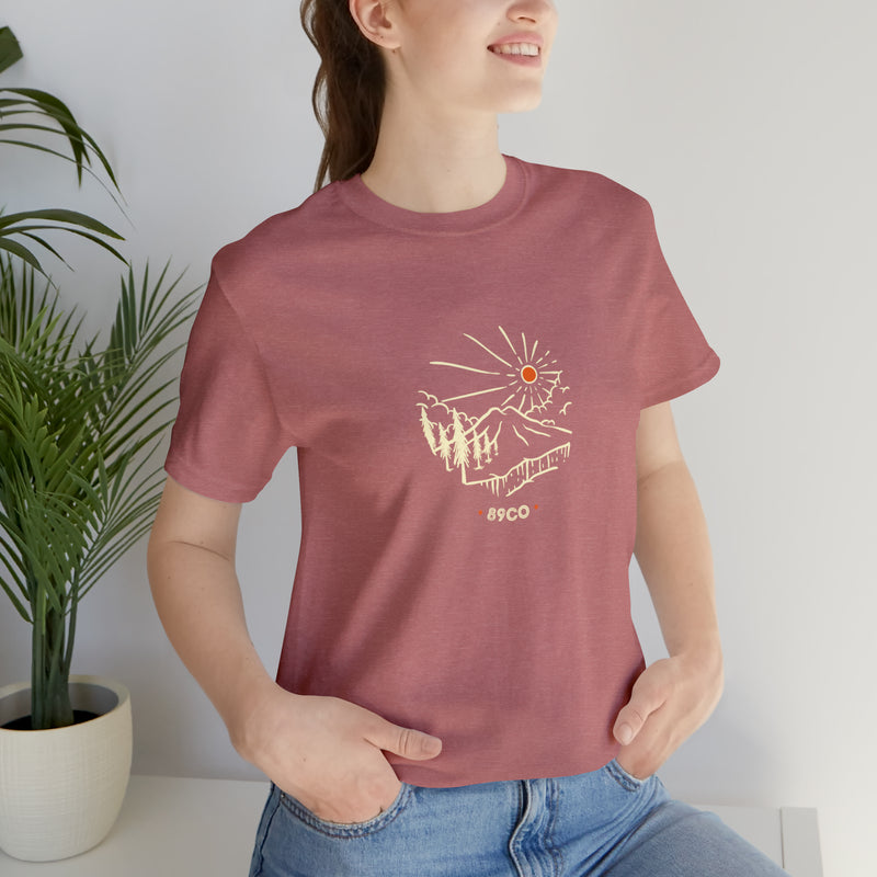 Load image into Gallery viewer, Mountain Sunrise Tee
