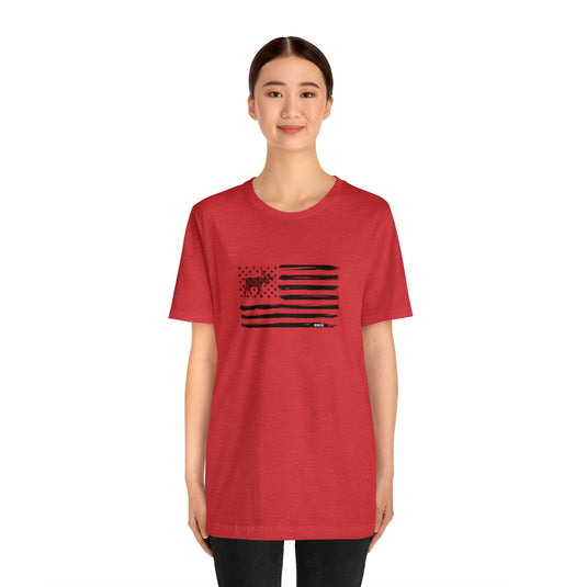 American Flag Moose Tee