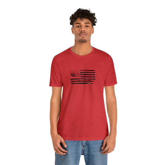 Elk American Flag Tee