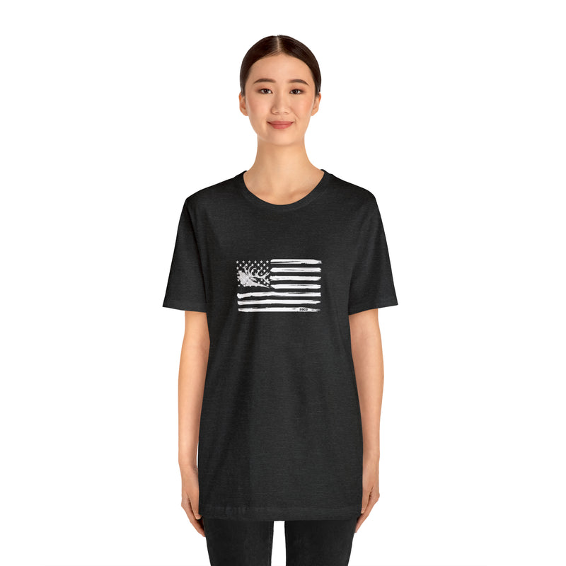 Load image into Gallery viewer, Elk American Flag Tee
