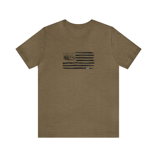 Elk American Flag Tee