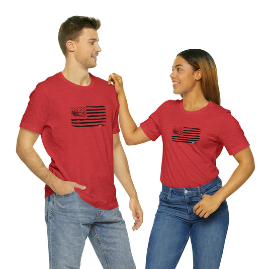 Elk American Flag Tee