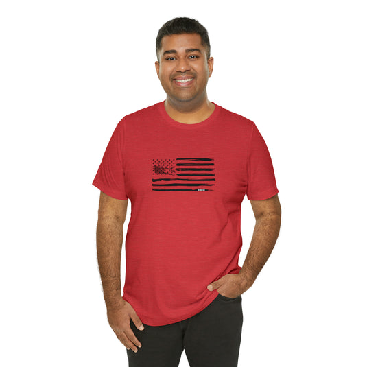 Elk American Flag Tee