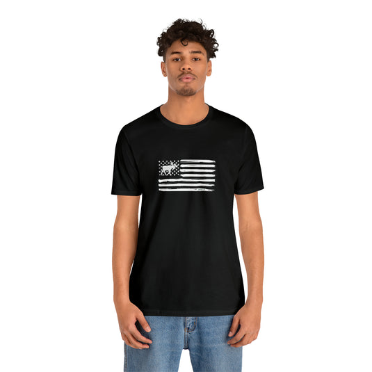 American Flag Moose Tee