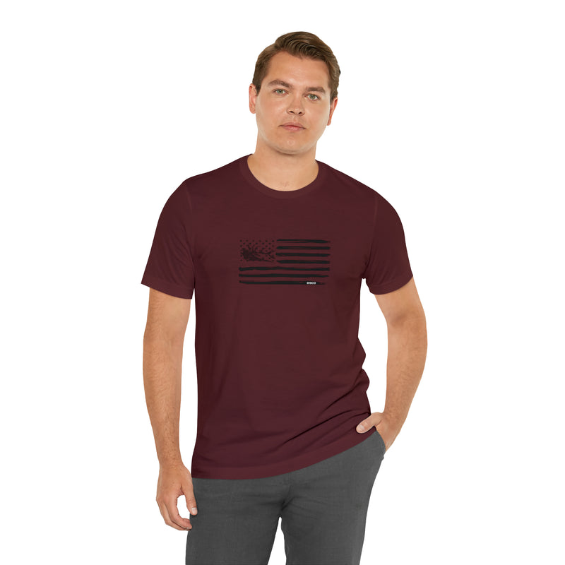 Load image into Gallery viewer, Elk American Flag Tee
