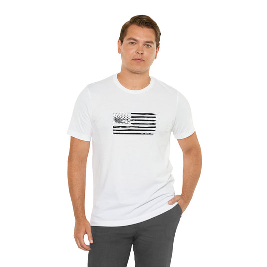 Elk American Flag Tee